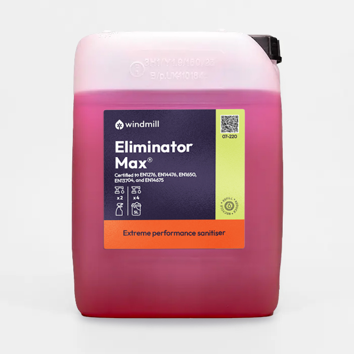 Windmill Eliminator Max - Extreme Performance Sanitiser - 10L - Windmill Refill